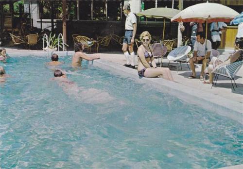 Swimming pool Honiara Hotel, Guadalcanal, British Solomon Islands
